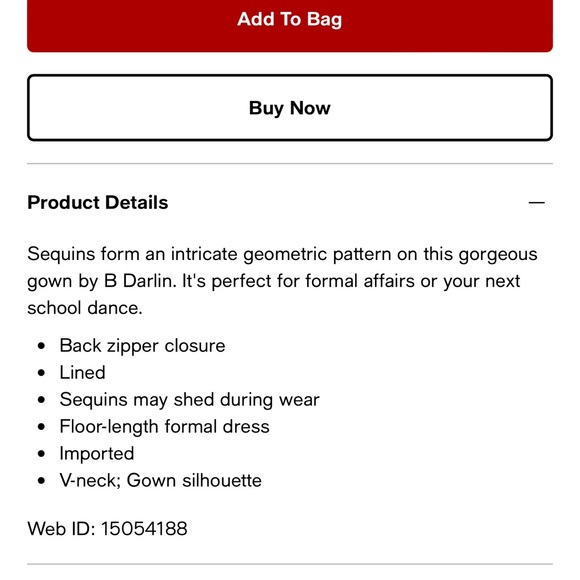 Plus size black tie / prom dress - Picture 3 of 4